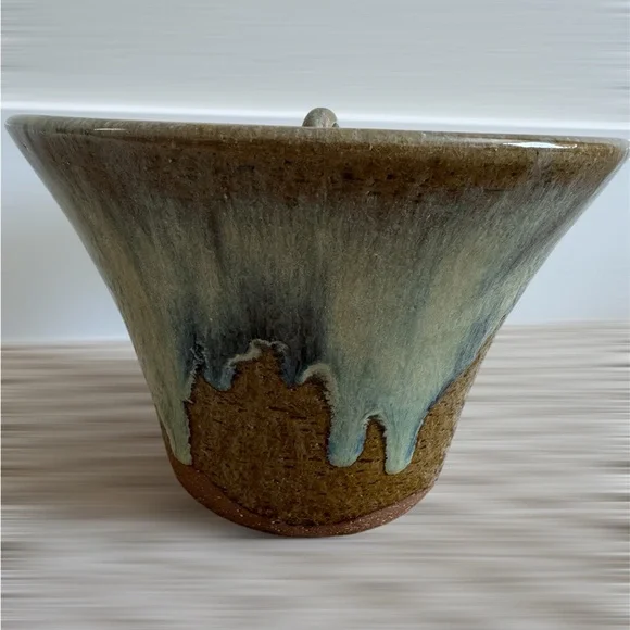 Japanese Ceramic: Mizusashi by Fukumori, Tsukidou Karatsu-yaki Suehiro Water Jar - Picture 3 of 16